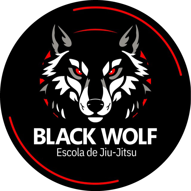 Logo da Black Wolf Escola de Jiu-Jitsu, Capão da Canoa